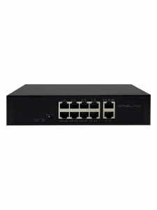 Коммутатор (свитч) на 8 POE ( 802.3af/at ) портов +2 Ethernet порта 1000Mbs Орбита OT-VNP41
